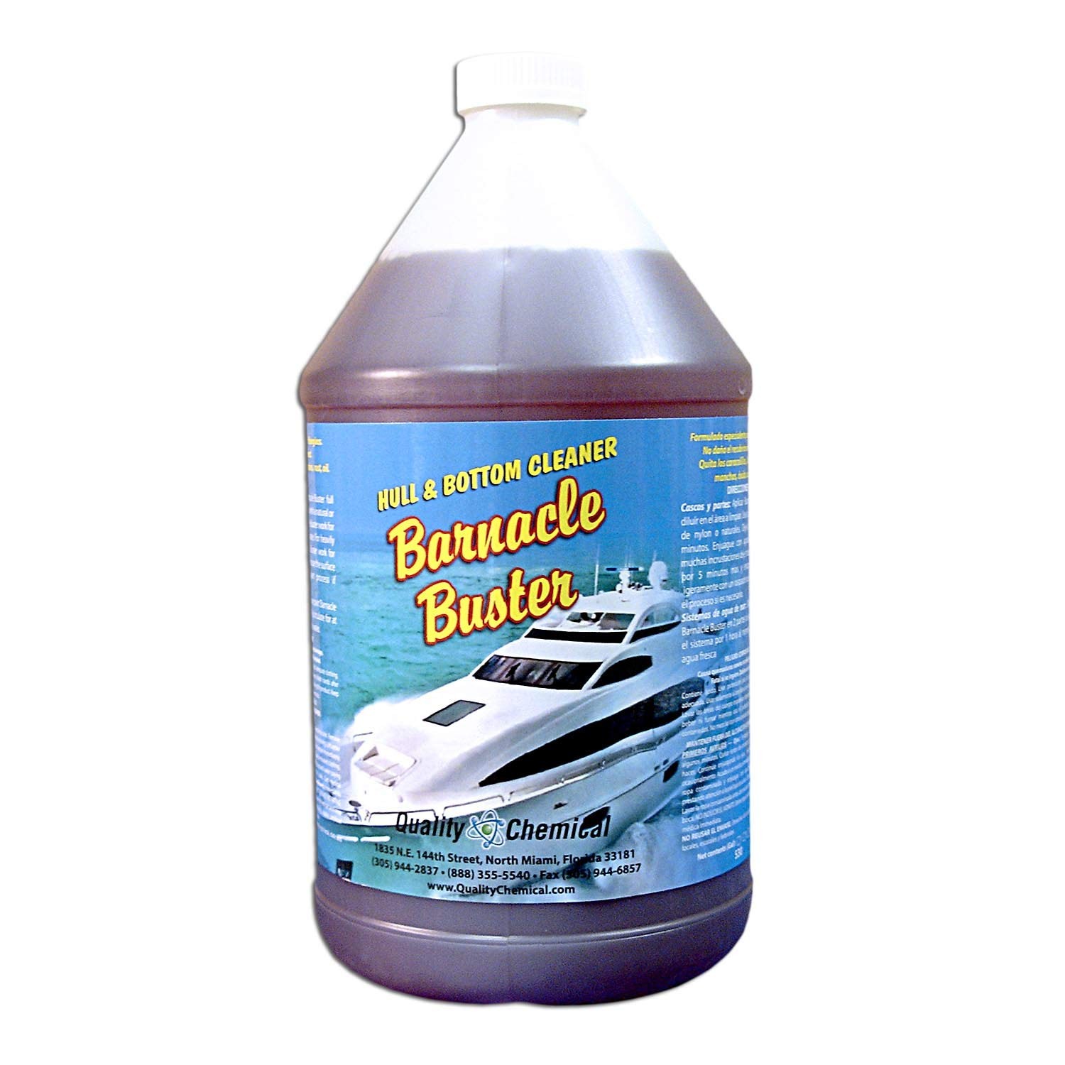 Barnacle Buster Hull Cleaner for Boats – On/Off Boat Hull Cleaner – Boat Bott…