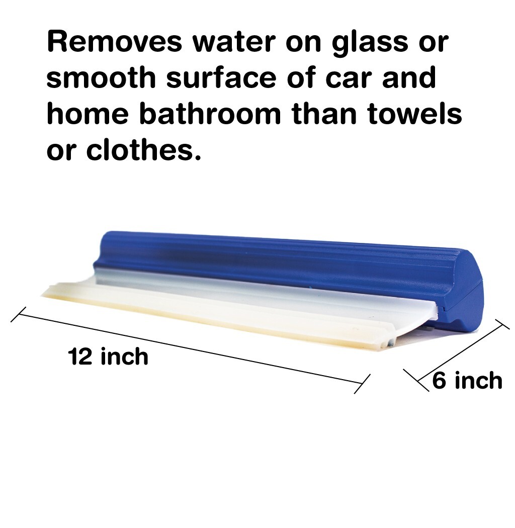 Water Silicone Blade 12″ – Super Flexible Silicone Squeegee