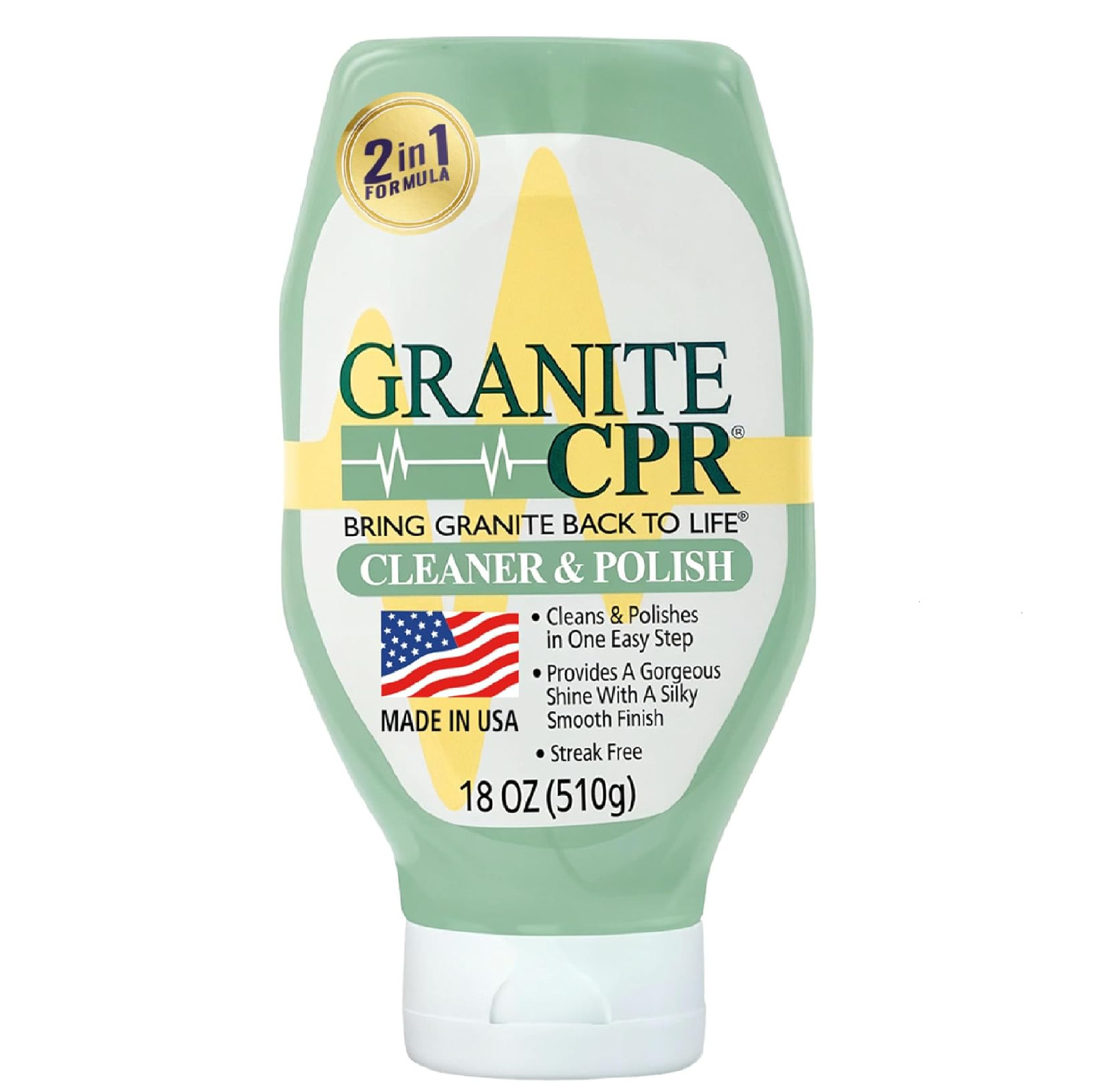 Granite CPR Cleaner & Polish Can Be Used Daily On Granite, Marble, Quartz & Cori