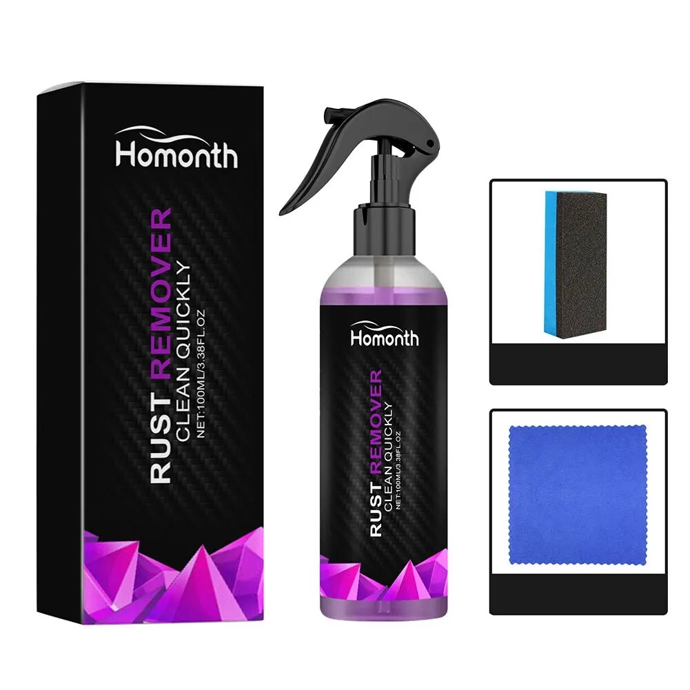 Eliminador de oxido Removedor de oxido para limpiar metal pintura desoxida 100ml