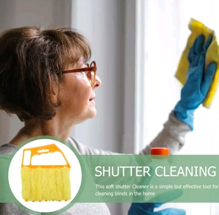 Home Cleaning Tool & Fans Microfiber Blinds Brush Duster Cleaner NEW