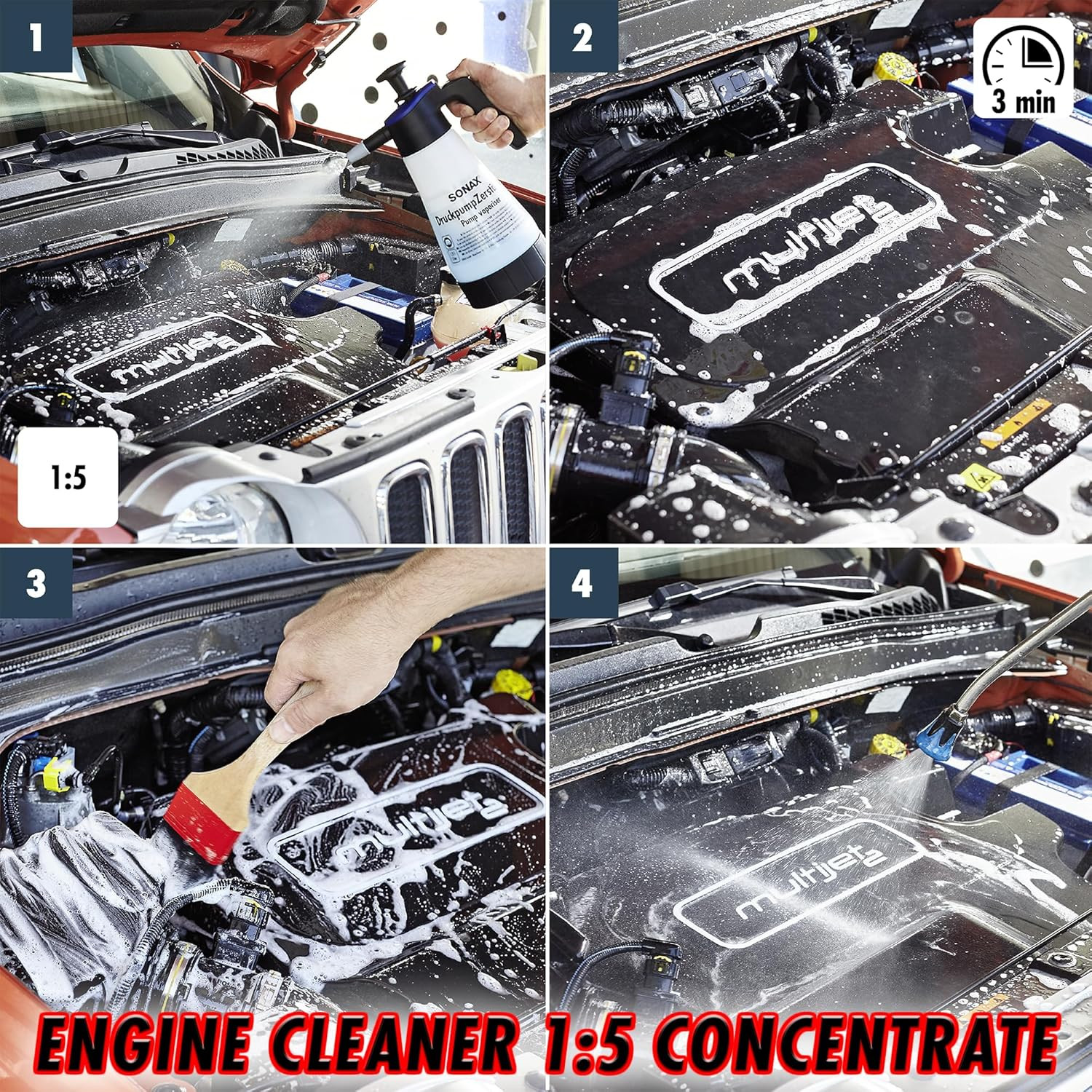 Multistar All Purpose Cleaner | Pro-Strength Concentrate for Interior & Exterior