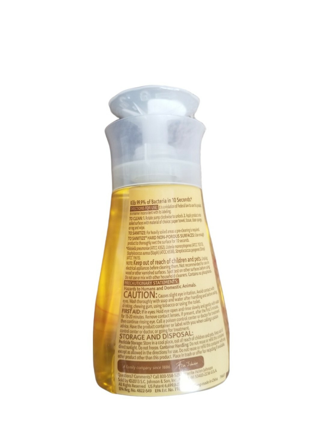 Windex Touch-Up Cleaner Kitchen Multi Surface Glistening Citrus Scent 10 oz