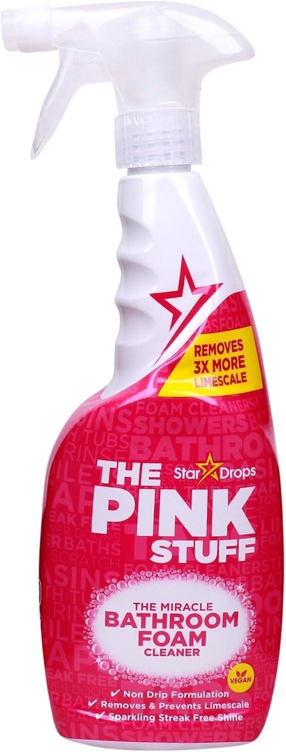 The Pink Stuff Bathroom Foam Cleaner, 25.4oz Spray – 82383