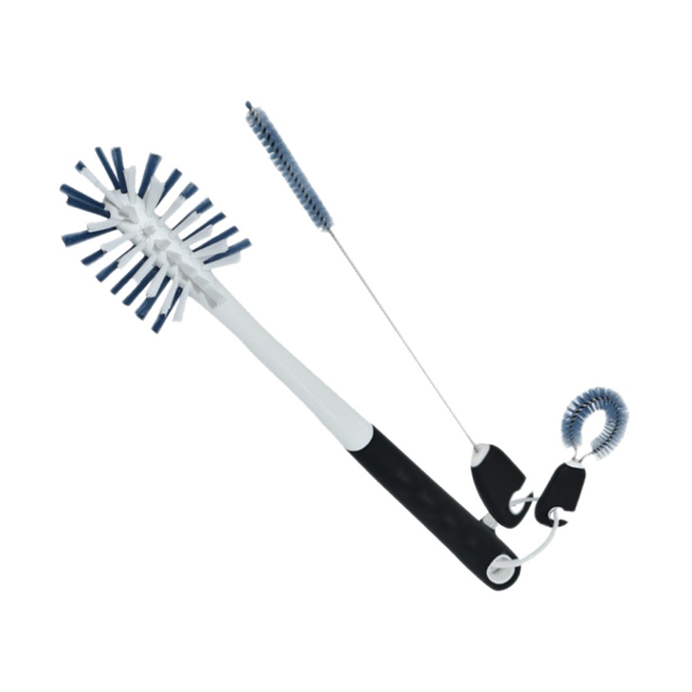 3 Pcs Multi Purpose Cleaning Brushes Set For Bottle Test Tube