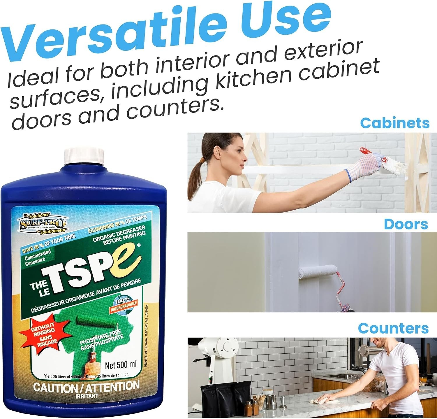 Phosphate-Free Cleaner, Biodegradable Solution