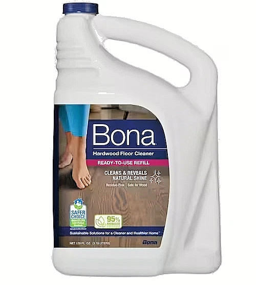 Bona Hardwood Floor Cleaner Refill – 128 fl oz