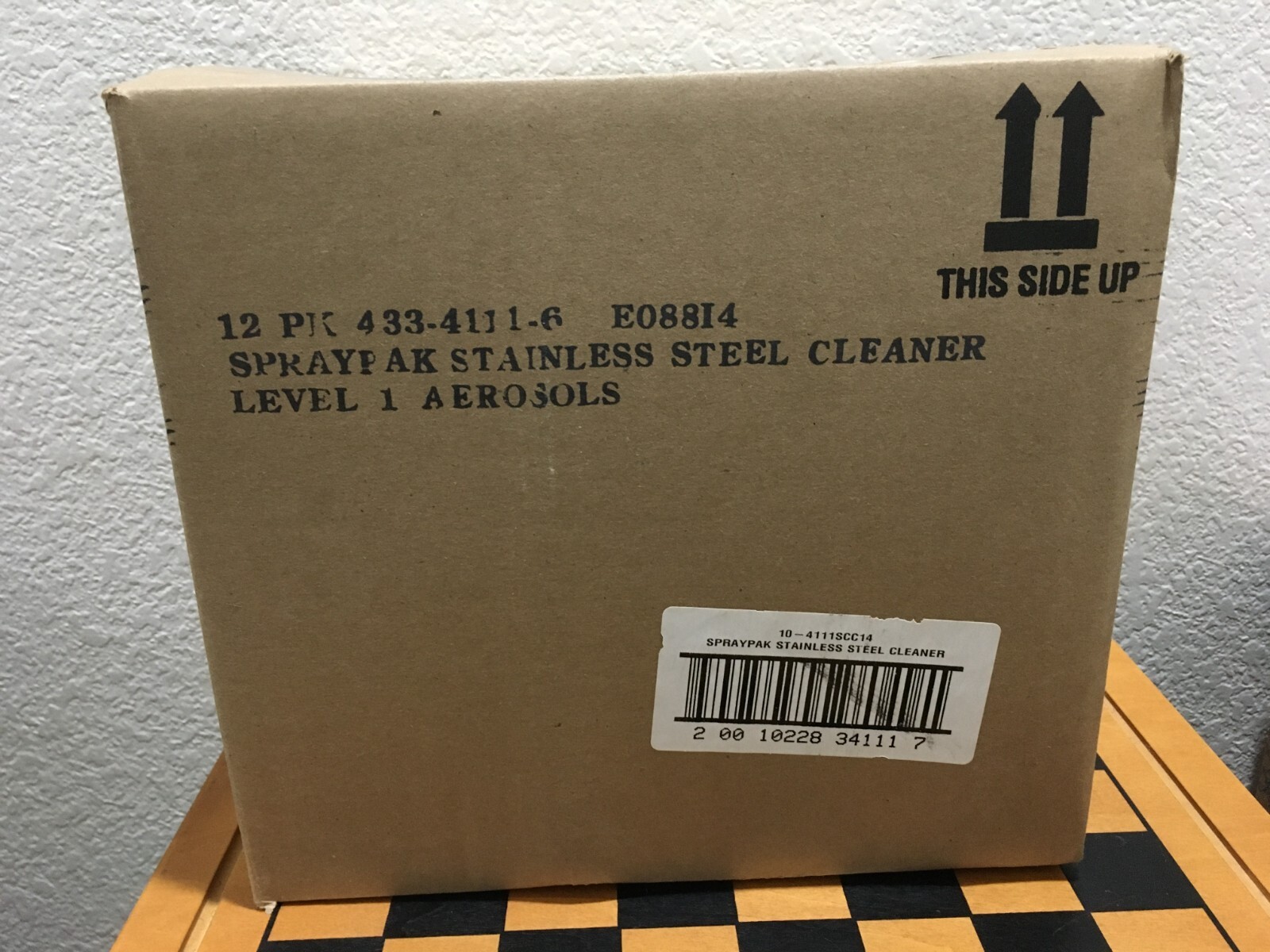 SprayPAK Stainless Steel Cleaner- 12 Pack.
