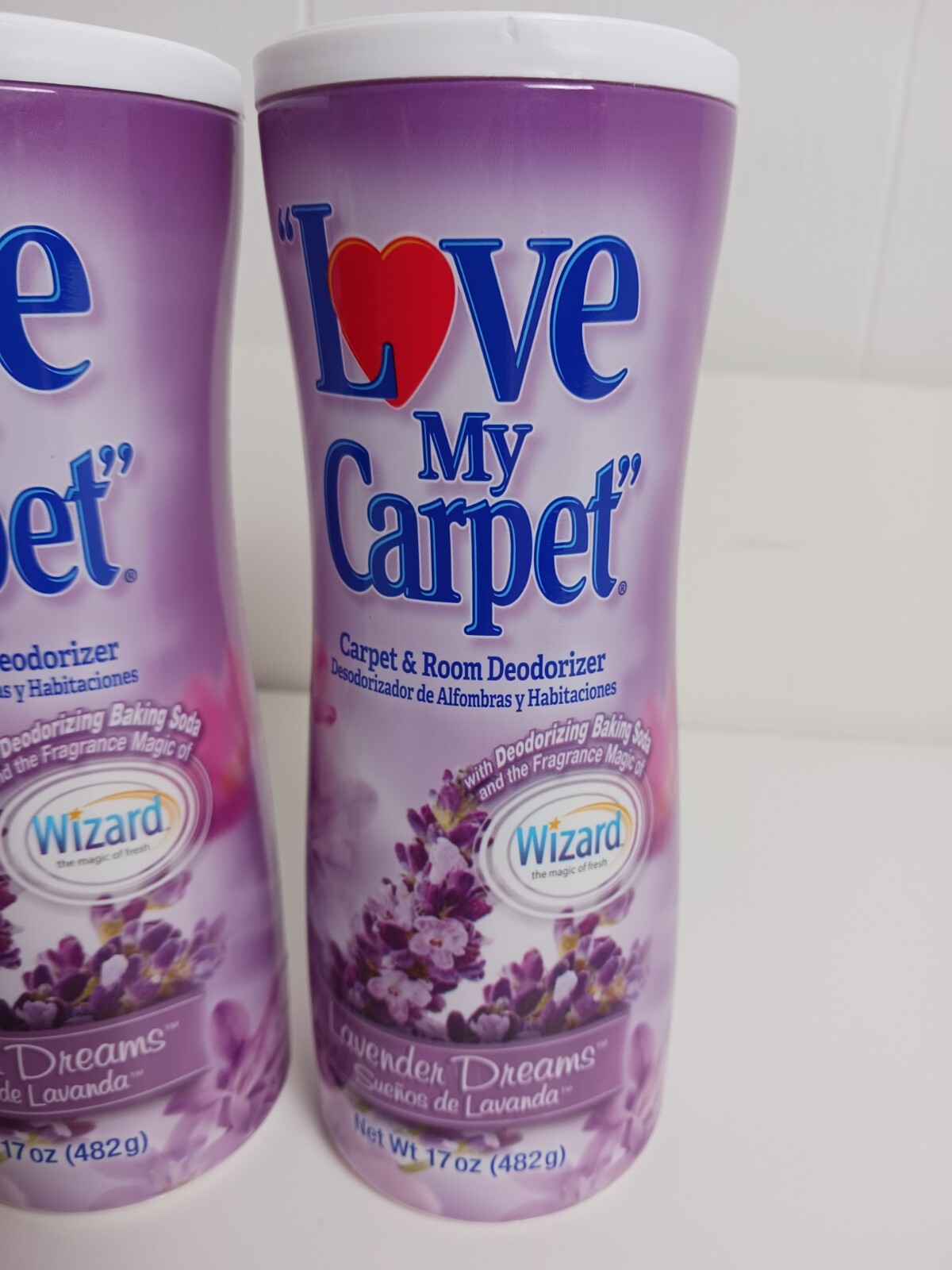 3 Love My Carpet Carpet & Room Cleaner & Refresher Lavender Dreams 17 Oz Each