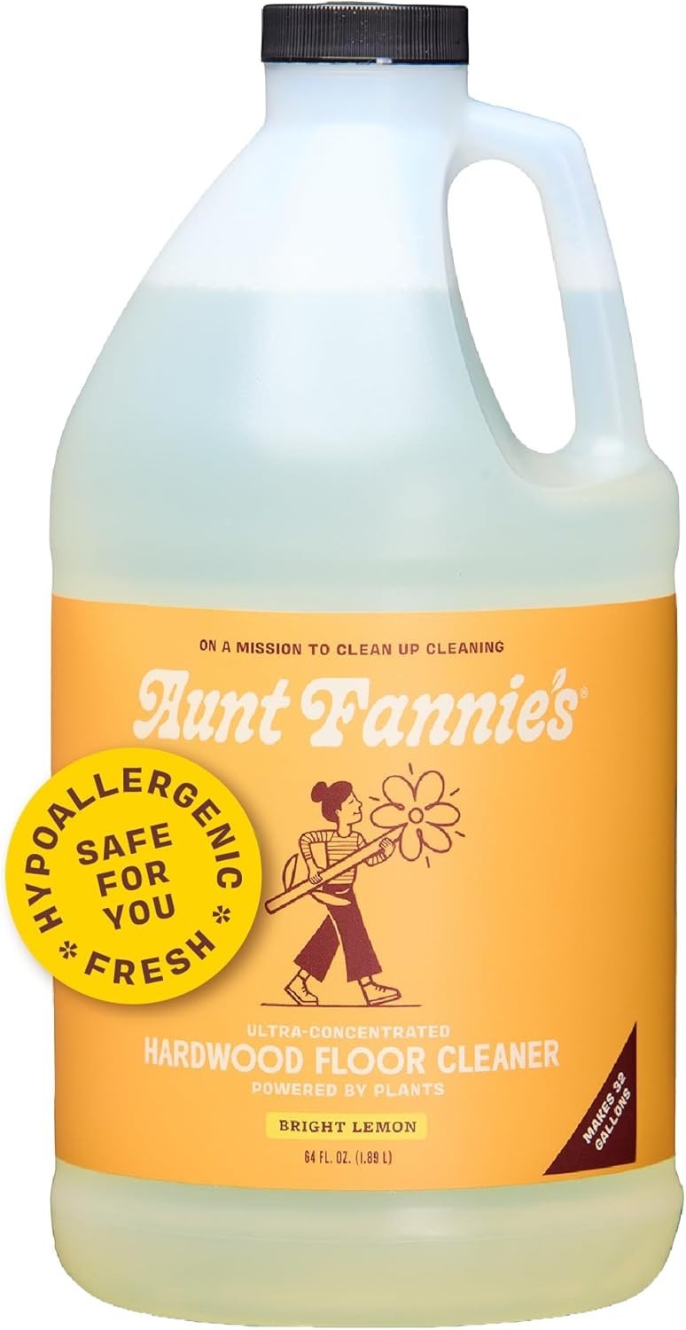 Cruelty-Free Ultra Concentrated Cleaner – 64 oz for Hardwood Floors, Lemon Scent