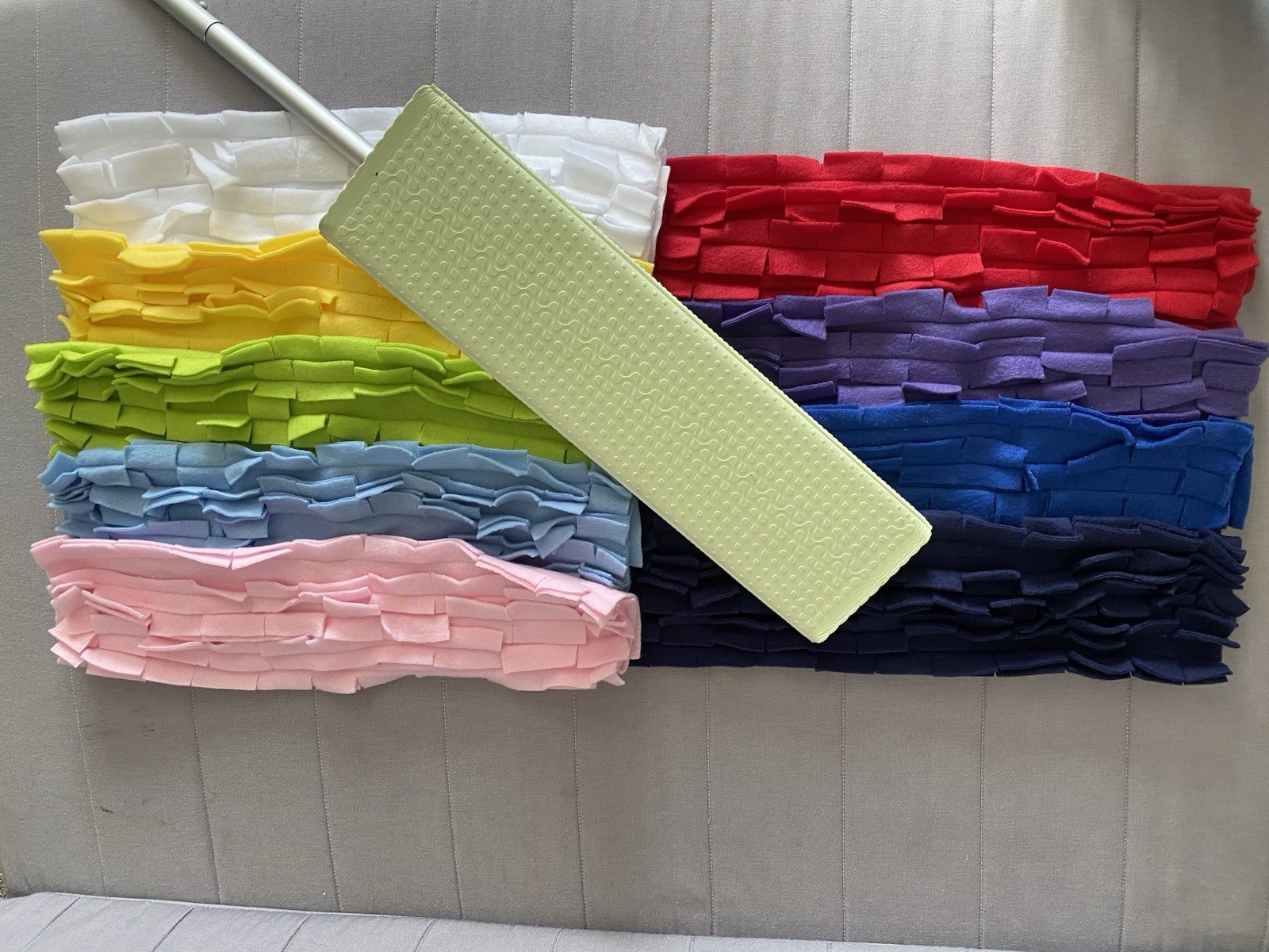 1 XL FLEECE MOP PAD FITS SWIFFER SWEEPER REUSABLE WASHABLE DRY DUSTING