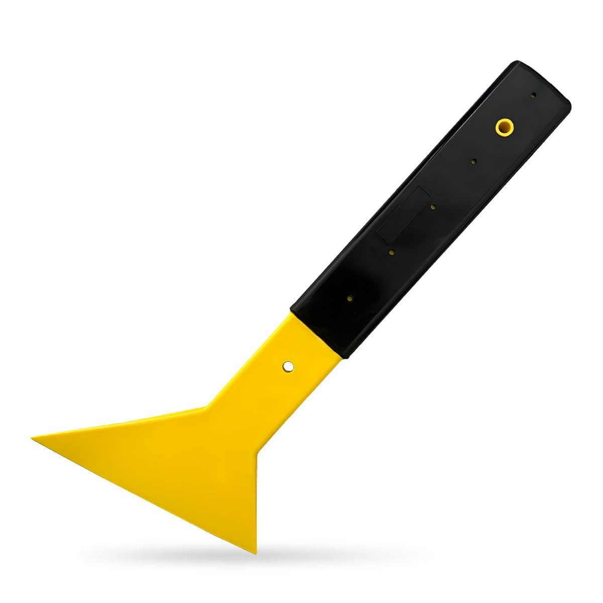Window Tint Squeegee, Long Handle Triangle Scraper Vinyl Wrapping Tool Film I…