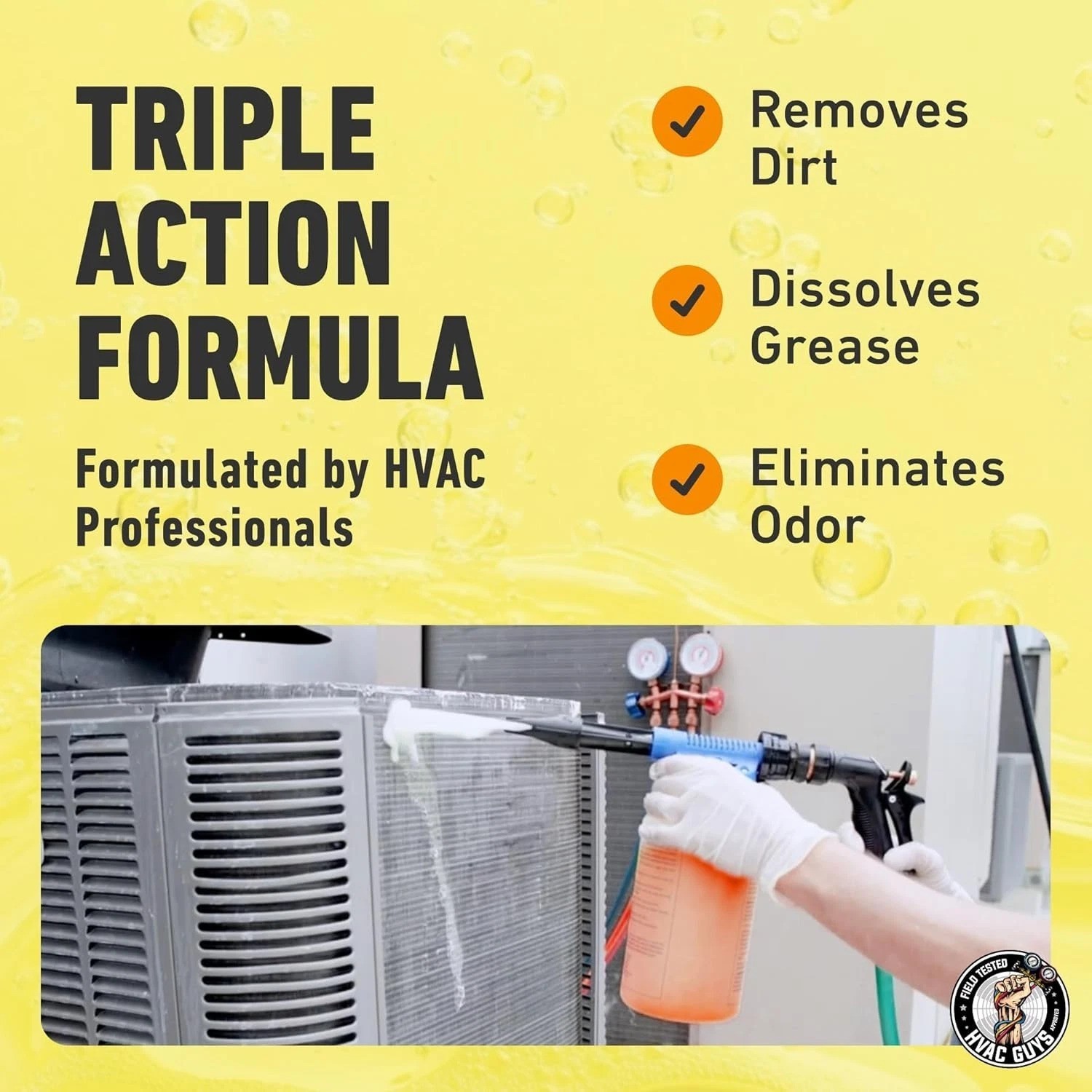 AC Coil Cleaner for All Condensers & Evaporators | No Rinse Evaporator Coil C…