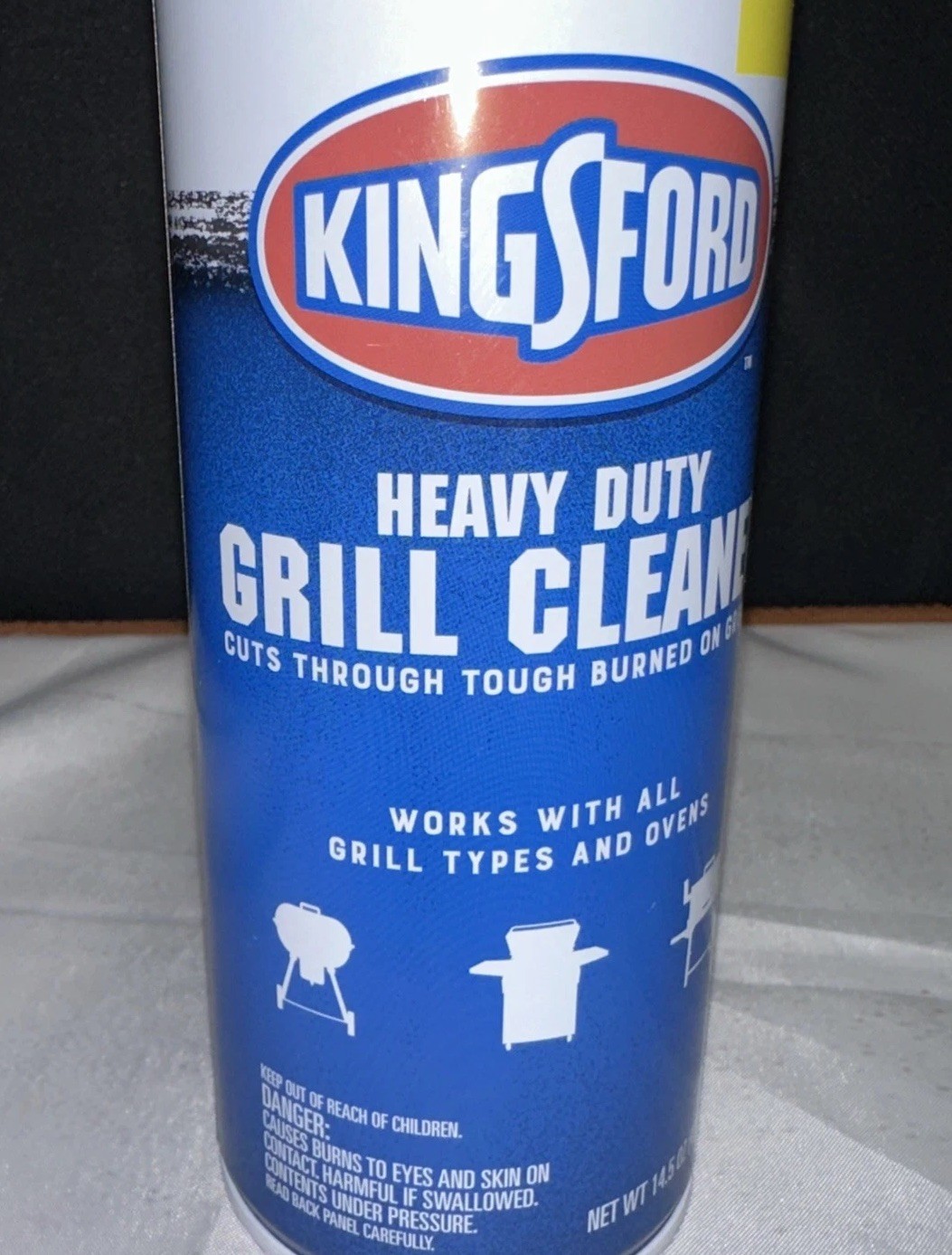New 1 KINGSFORD Heavy Duty Spray-On Grill Cleaner Aerosol- 14.5 oz.