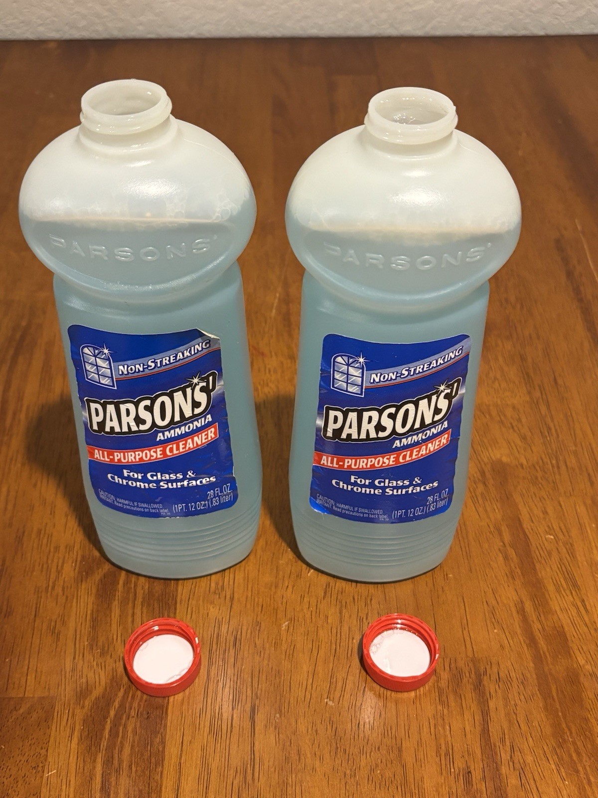 Vintage Parsons Non-Streaking Ammonia Original All Purpose Cleaner 1999 28 Fl Oz
