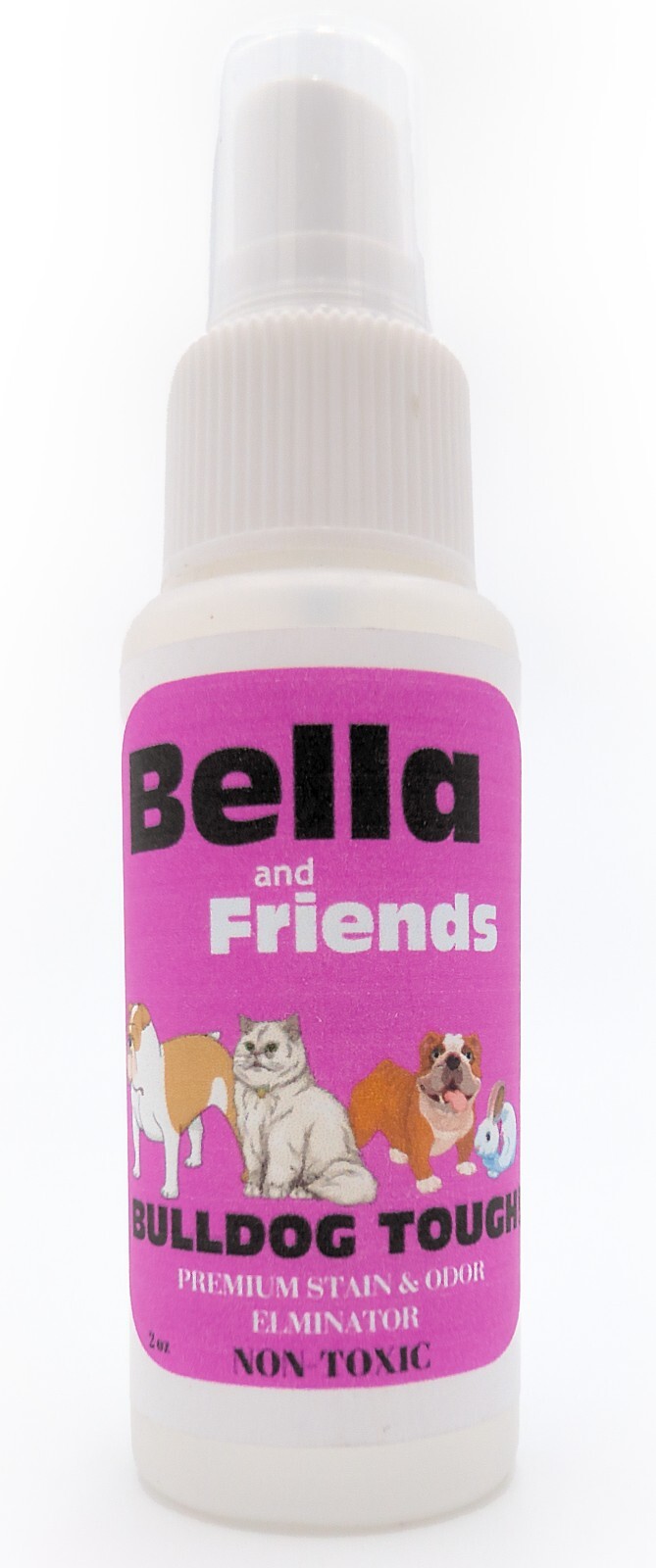 Bella and Friends Premium Stain Remover & Odor Eliminator 2 oz Traveler