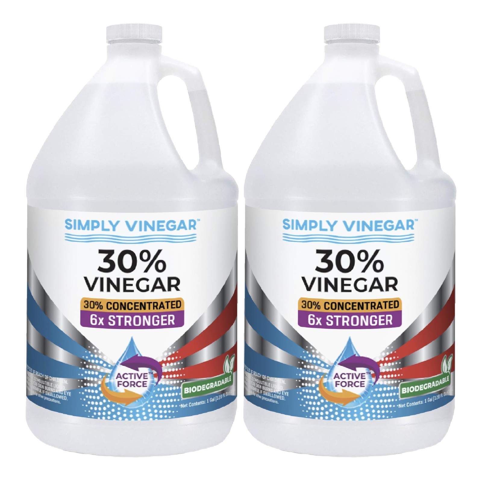 30% Pure Concentrated Vinegar – Powerful Cleaning Solution for Home & Garden, 12
