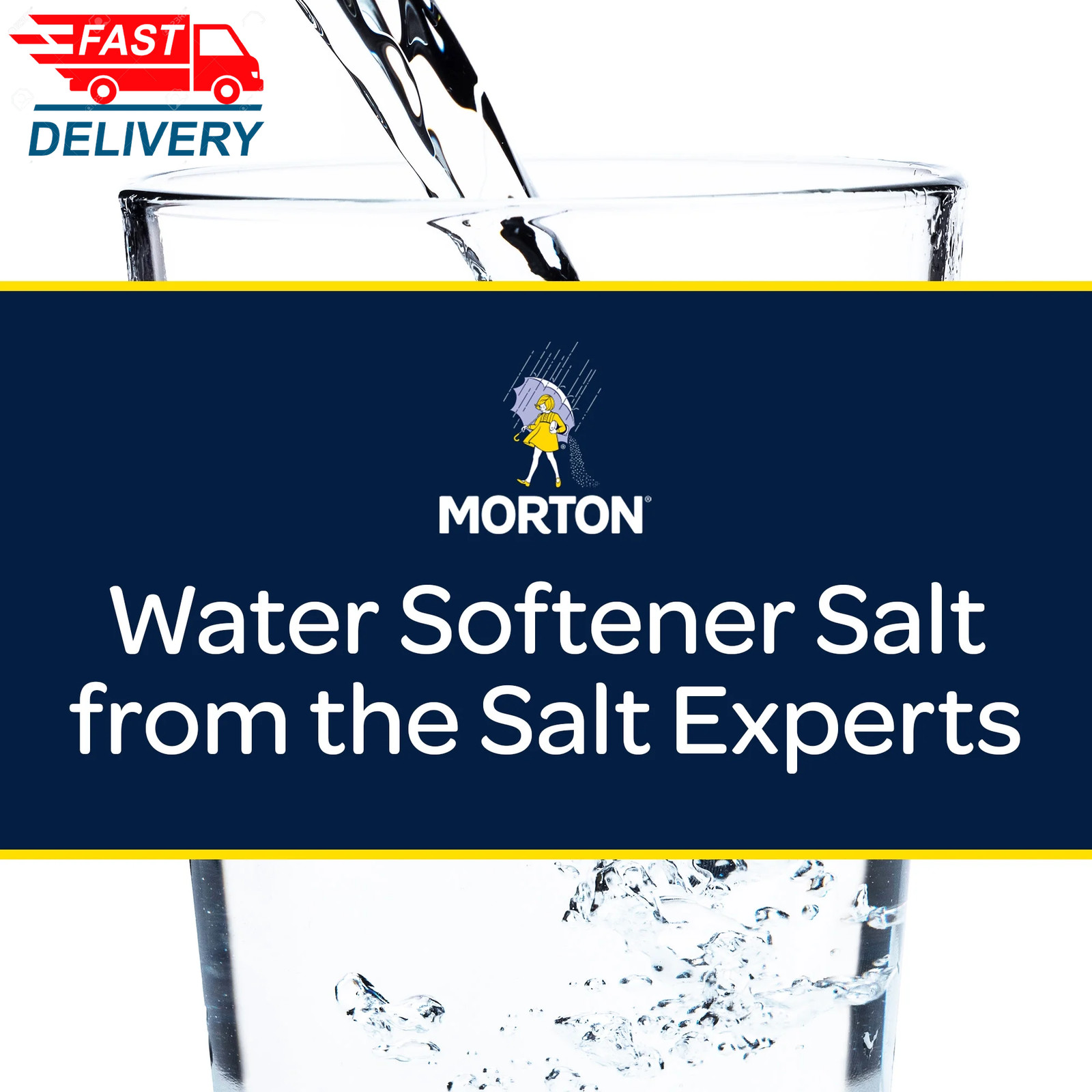 Morton Clean and Protect Water Softener Salt Pellets, 40 Lb