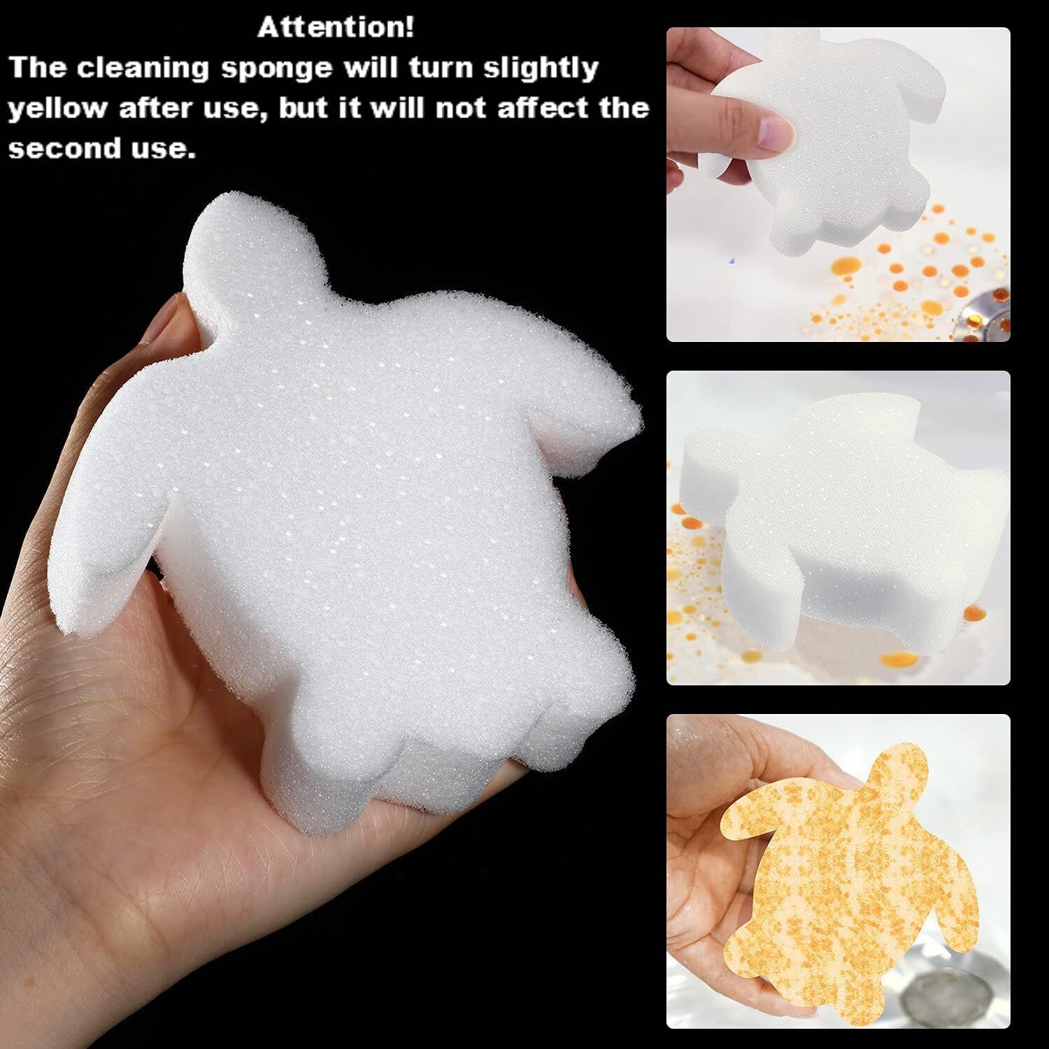 16-Piece Oil Absorbing Sponge for Hot Tub, Swimming Pool, and Spa – White