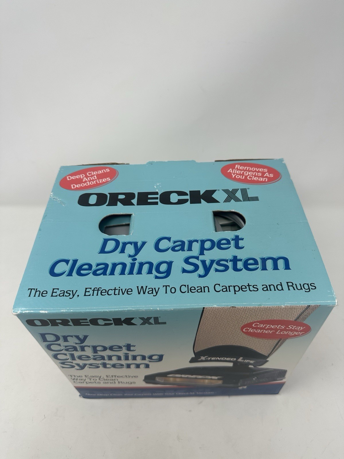 Oreck XL Dry Carpet Cleaning System Deep Clean Spray Rugs and Carpets