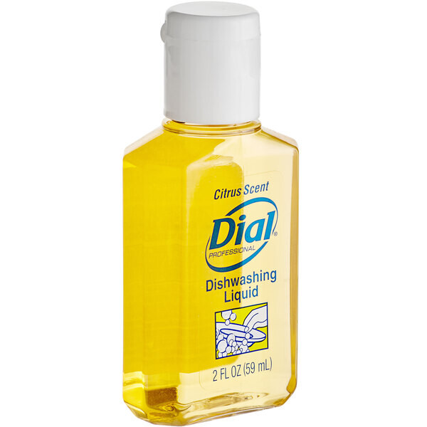 Dial Professional 2 oz. Citrus Scented Liquid Dish Soap – 4 Units DIA3295