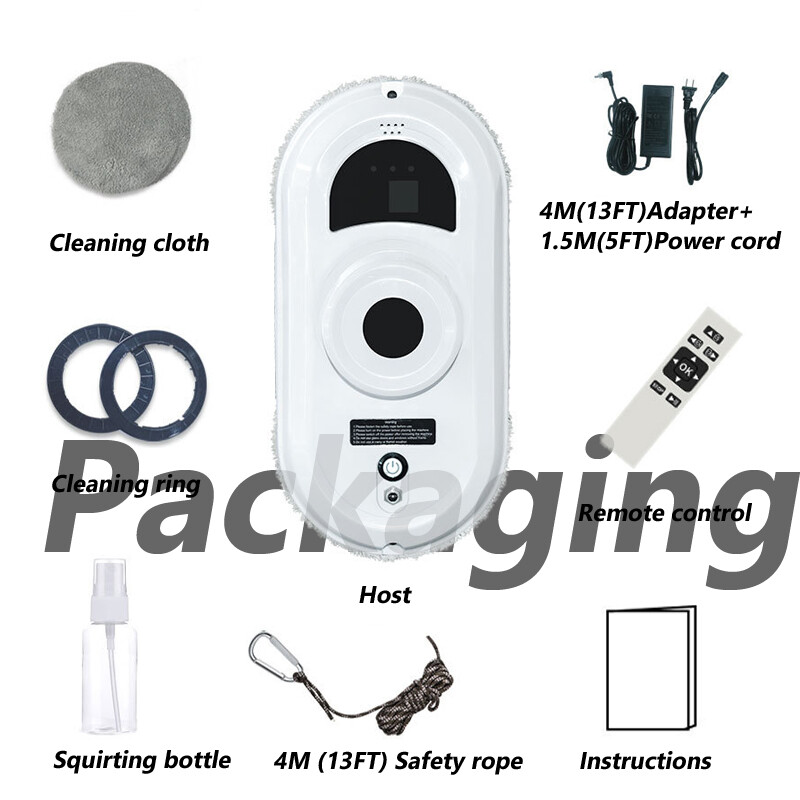 220V/110V Cleaning Machine Automatic Remote Control Smart Window Cleaner Robot