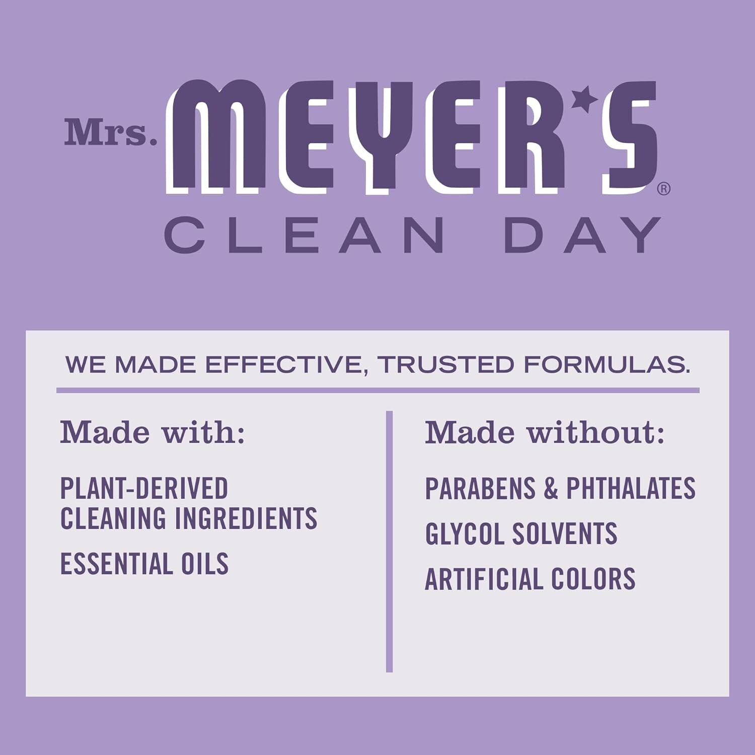 Mrs. Meyers LILAC Scent Multi-Surface Everyday Cleaner 16 Oz. – U Choose Pack
