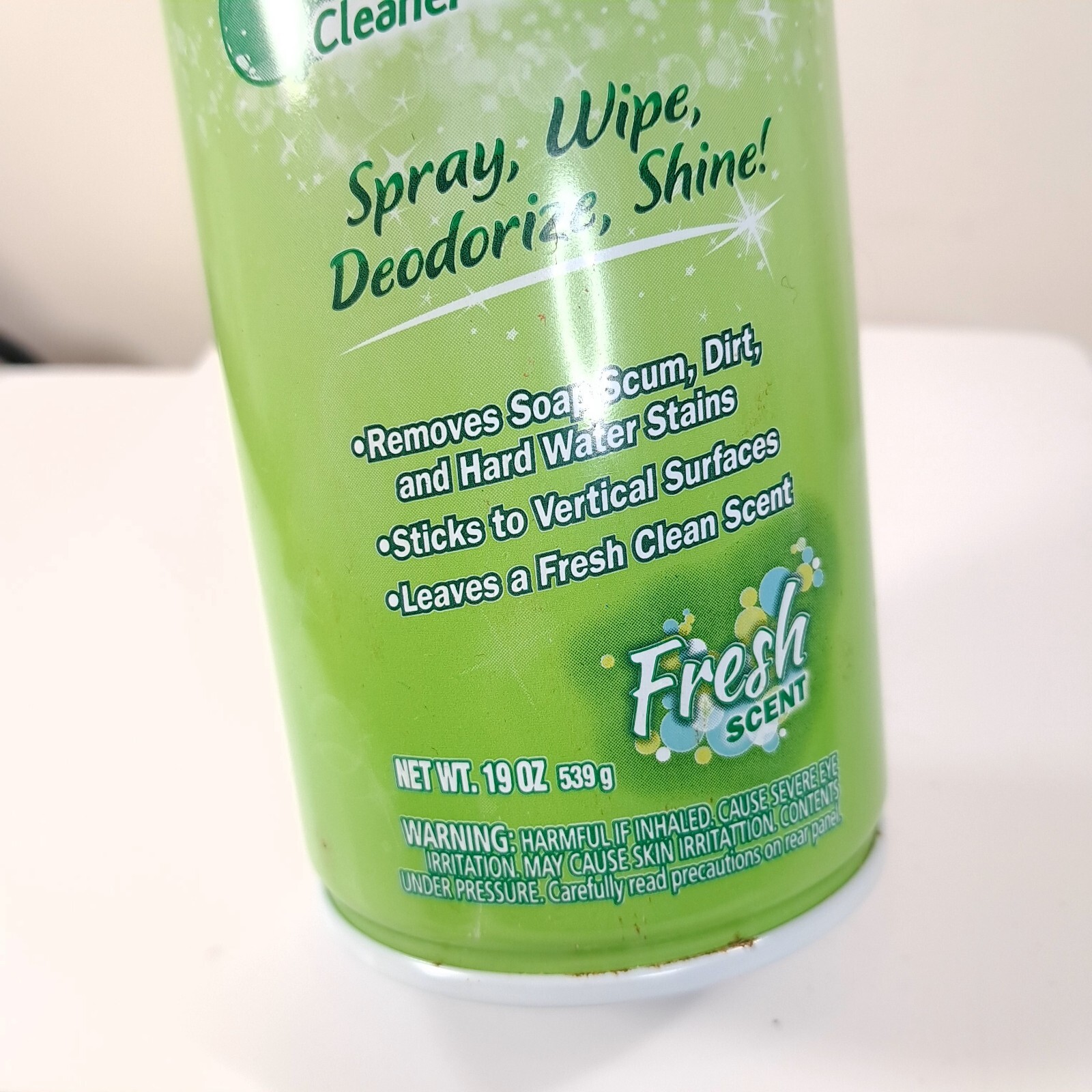 Comet Foaming Bath Spray Cleaner Fresh Scent 19 oz aerosol can foam bathroom