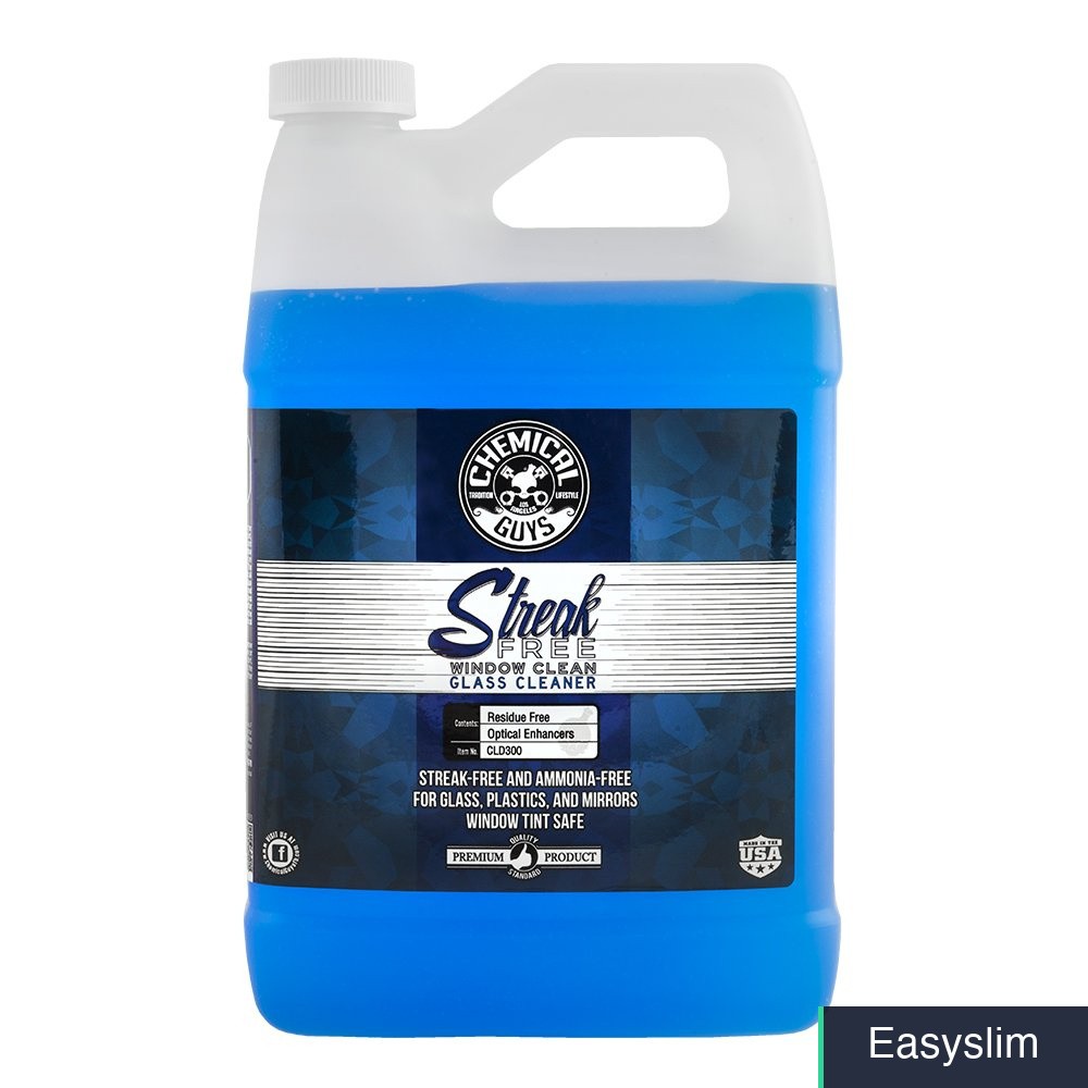Glass Window Cleaner 128 fl oz Ammonia Free Tint Safe Streak Free