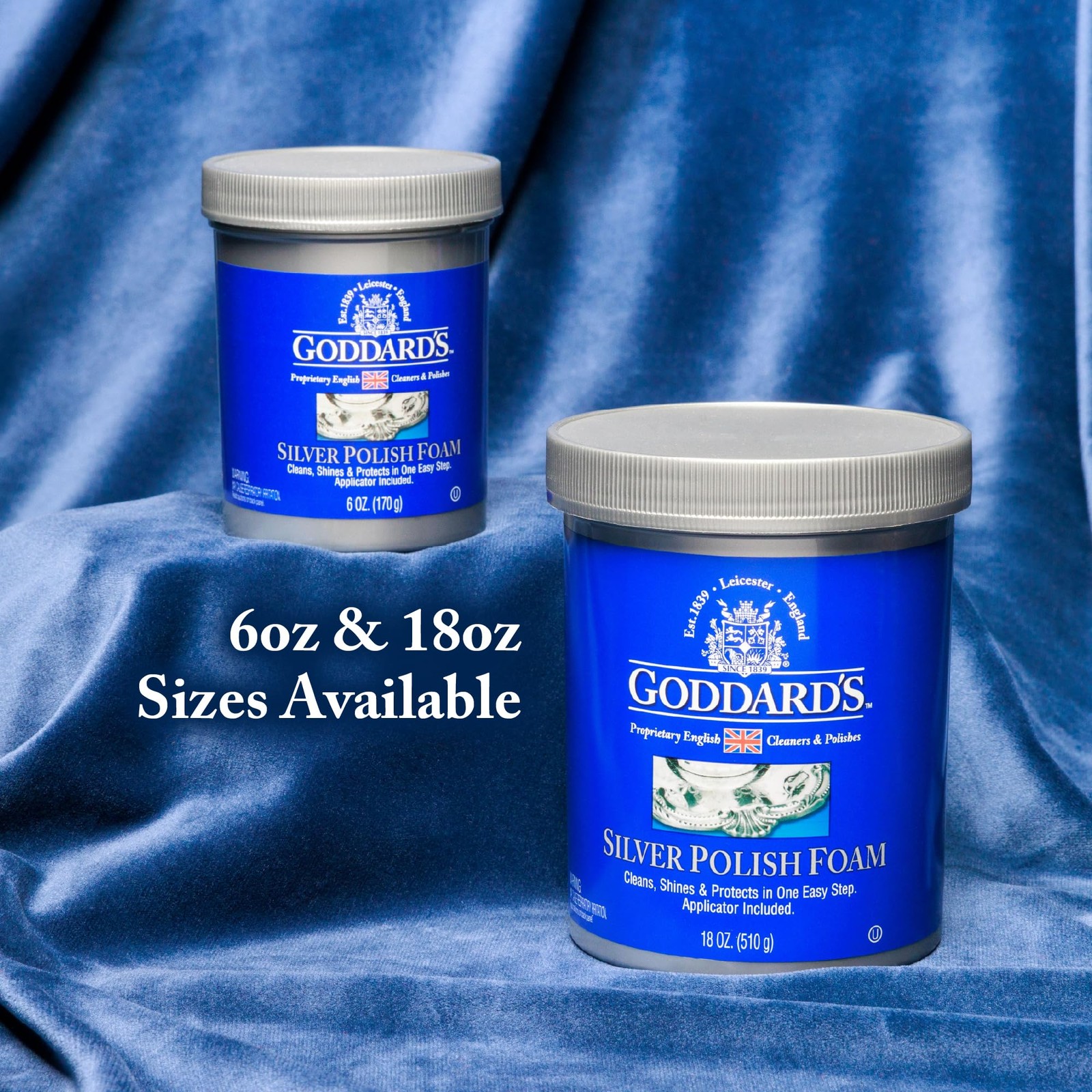 Goddard’s Silver Polish Foam – Silver Jewelry Cleaner for Antiques, Accessori…