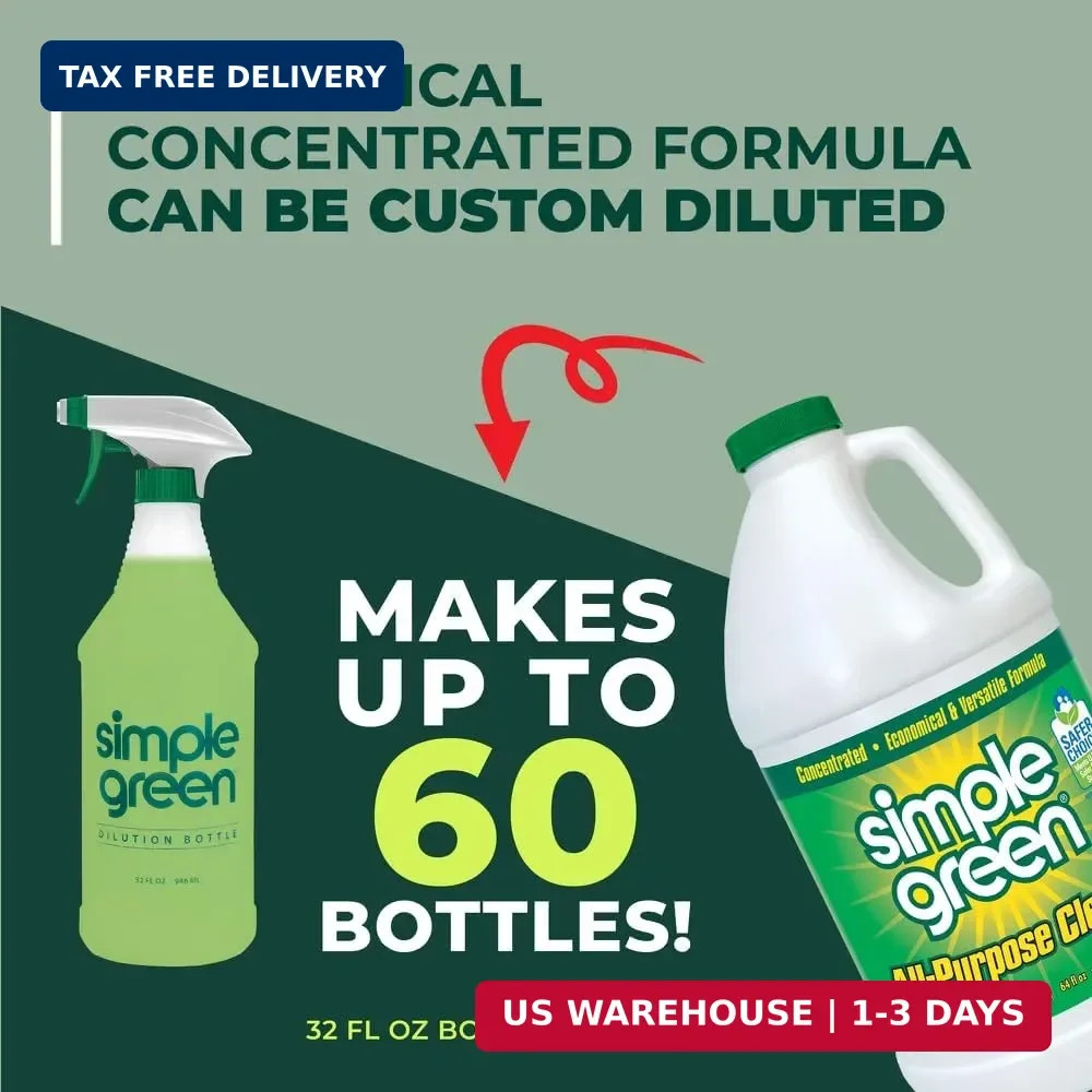 Simple Green All Purpose Cleaner Concentrate 64 Fl Oz