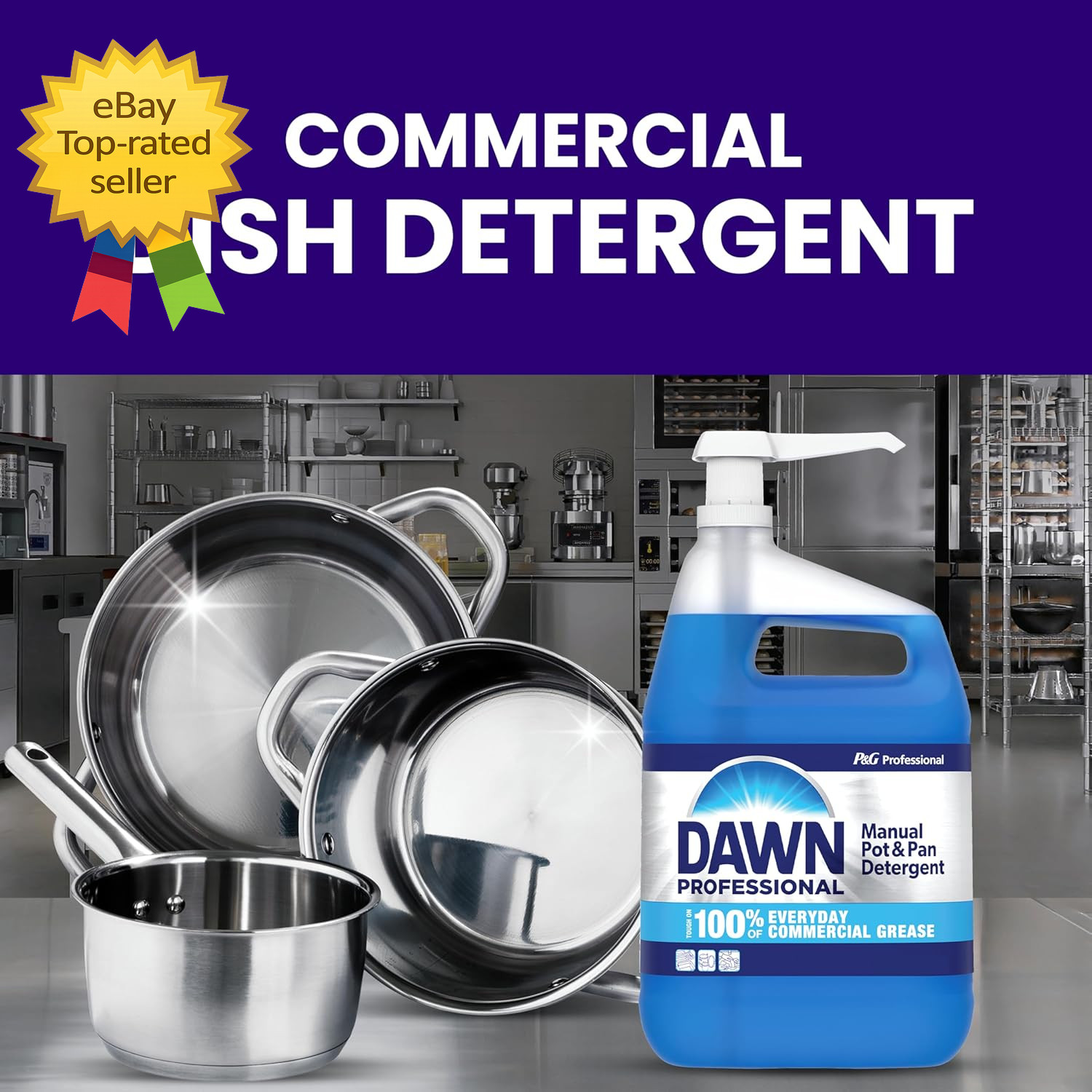 Manual Pot and Pan Dish Soap Liquid Bulk Concentrate Commercial Use 5 Gallon