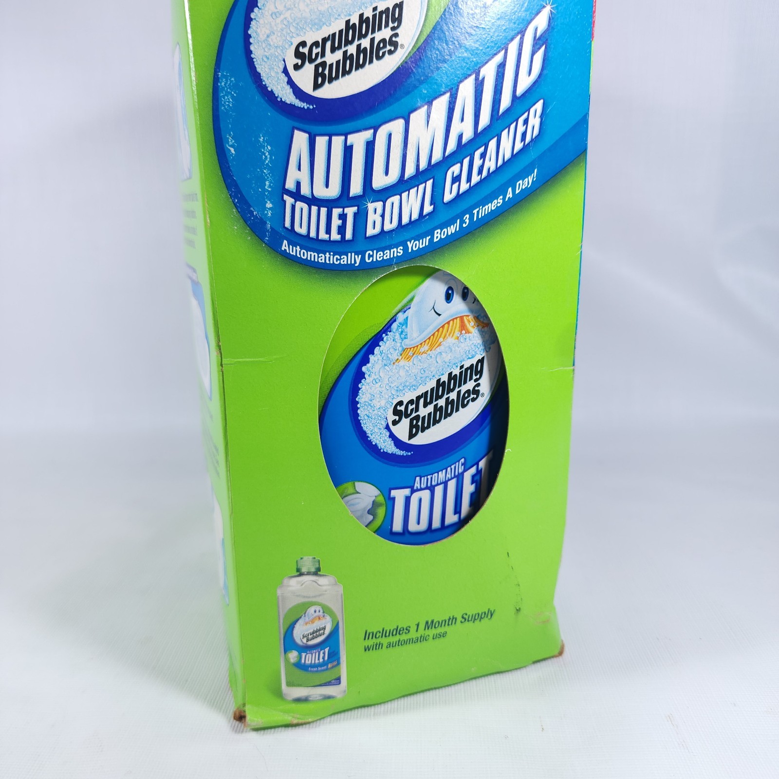 💥RARE SEALED NEW Scrubbing Bubbles Automatic Toilet Bowl Cleaner Complete Kit