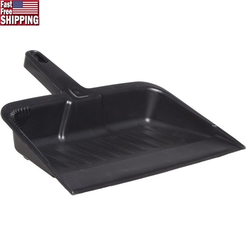 Heavy Duty Dust Pan Plastic Ideal Industrial Cleanup Garage Kitchen Professional