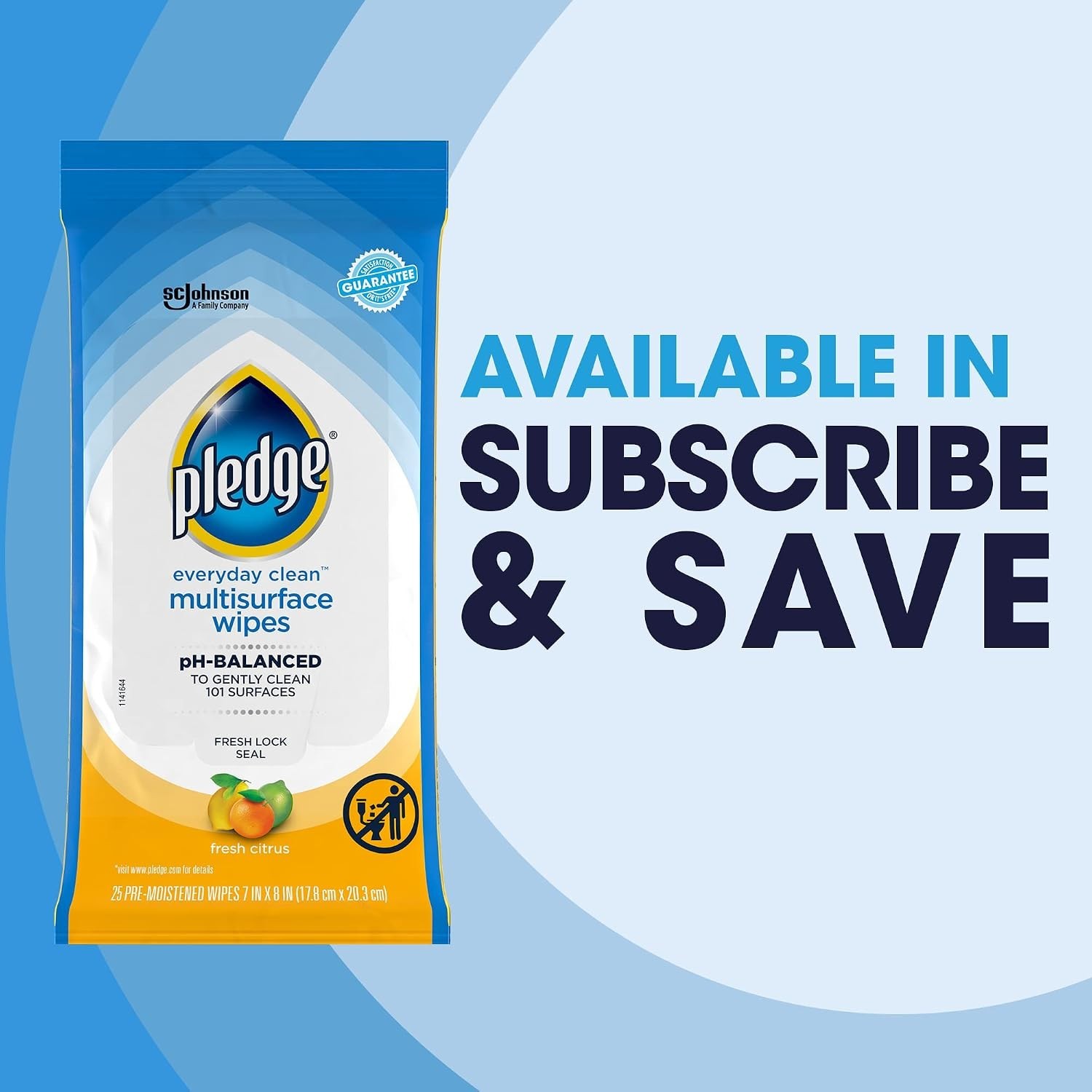 pH-Balanced Cleaning Wipes in Fresh Citrus, 100 Count Pack of 4 Canisters