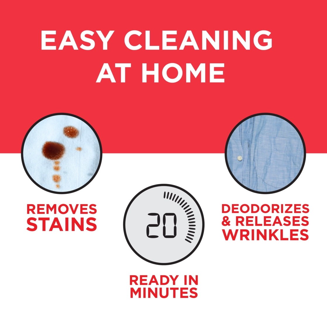 At Home Dry Cleaner Kit 6 Count Laundry Cleaning Cloths for Clothes Refresh
