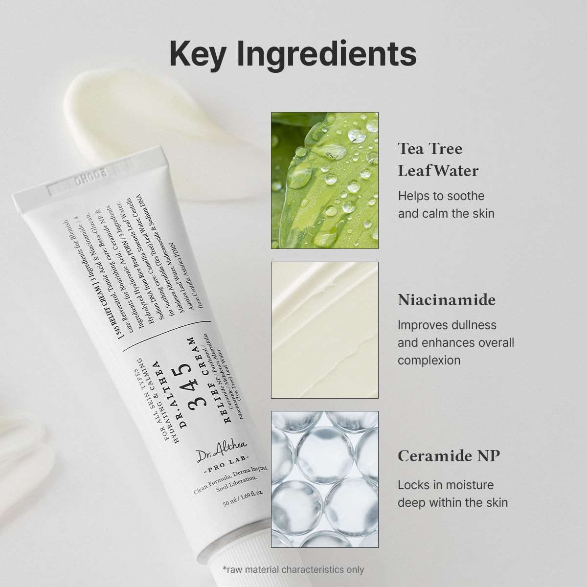 Dr.Althea 345 Relief Cream | Moisturizer for Soothing Recovery and Blemish Car