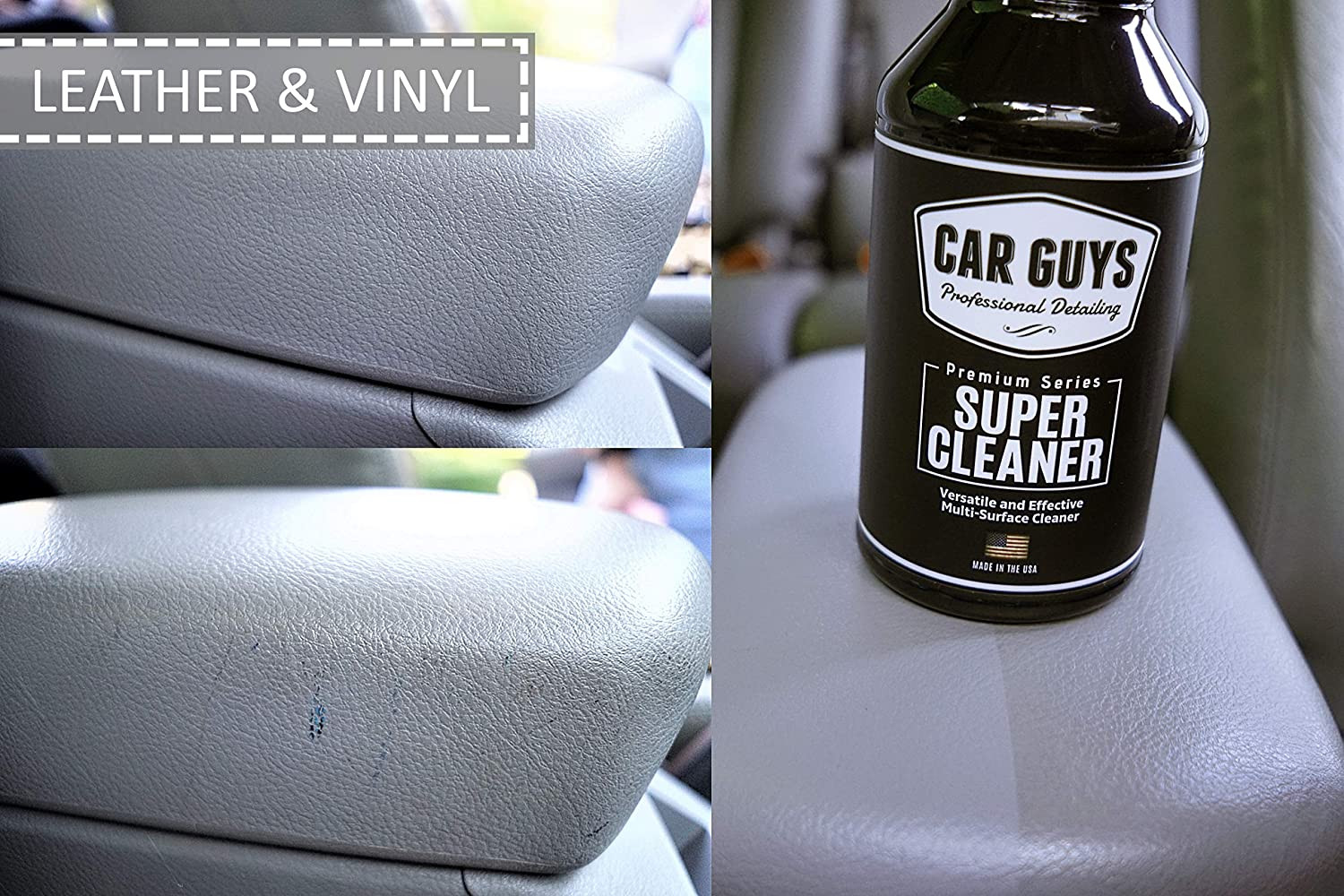 CAR GUYS Detailing Super Cleaner Effective Interior Car Leather Vinyl Carpet