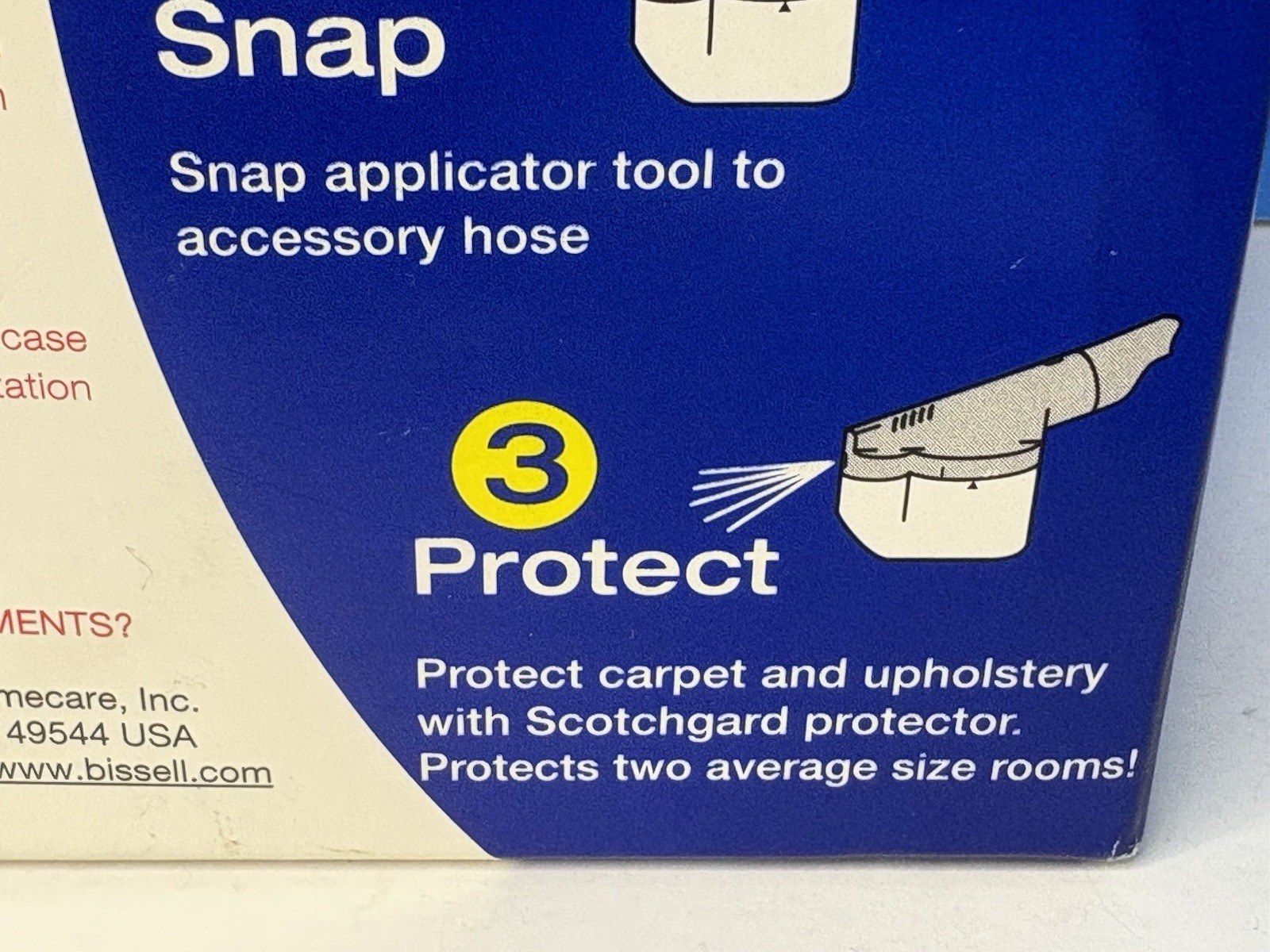 New Sealed Scotch Guard Extra Protection Formula 8 fl oz. Bissell Carpet Clean