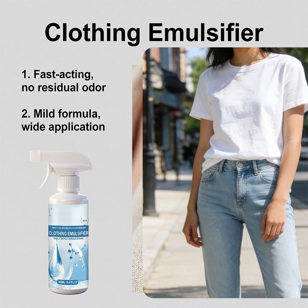 Clothing Emulsifier,Powerful Laundry Stain Remover Spray