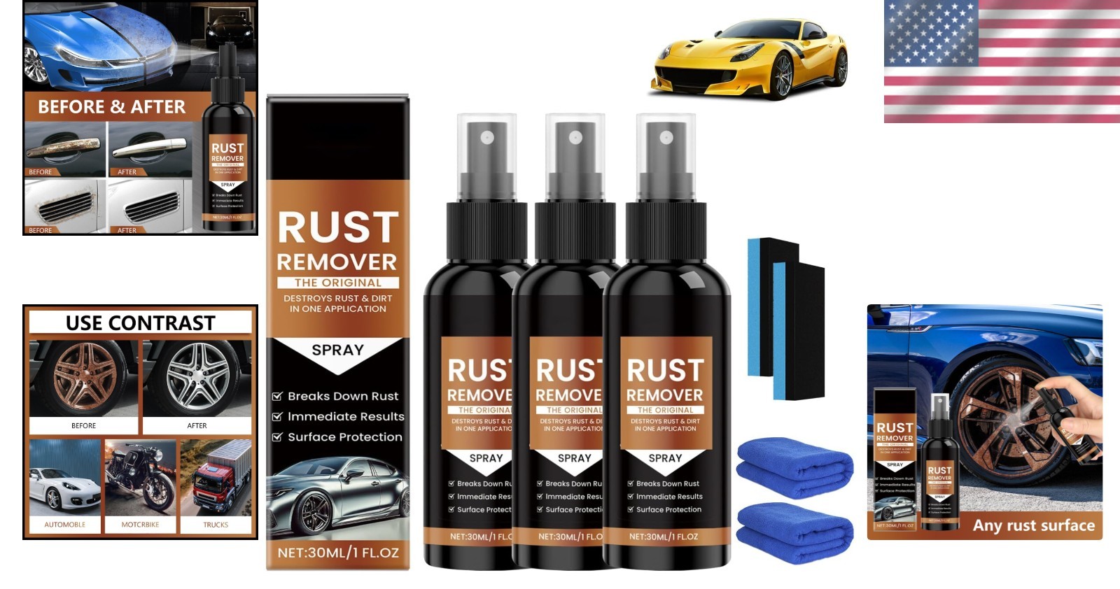 Nexa Rust Remover Spray 2025: Fast-Acting, Multi-Purpose Metal Rust Dissolver