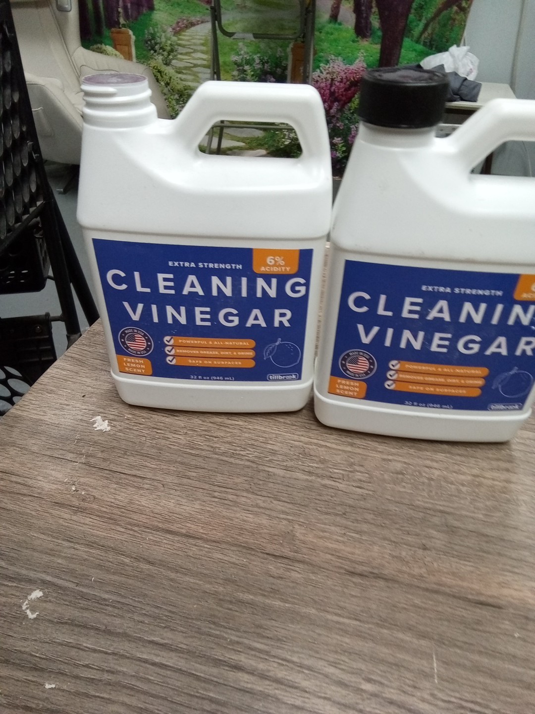 2 Pk Tillbrook Cleaning Vinegar 6% Acidity Vinegar for Cleaning 418