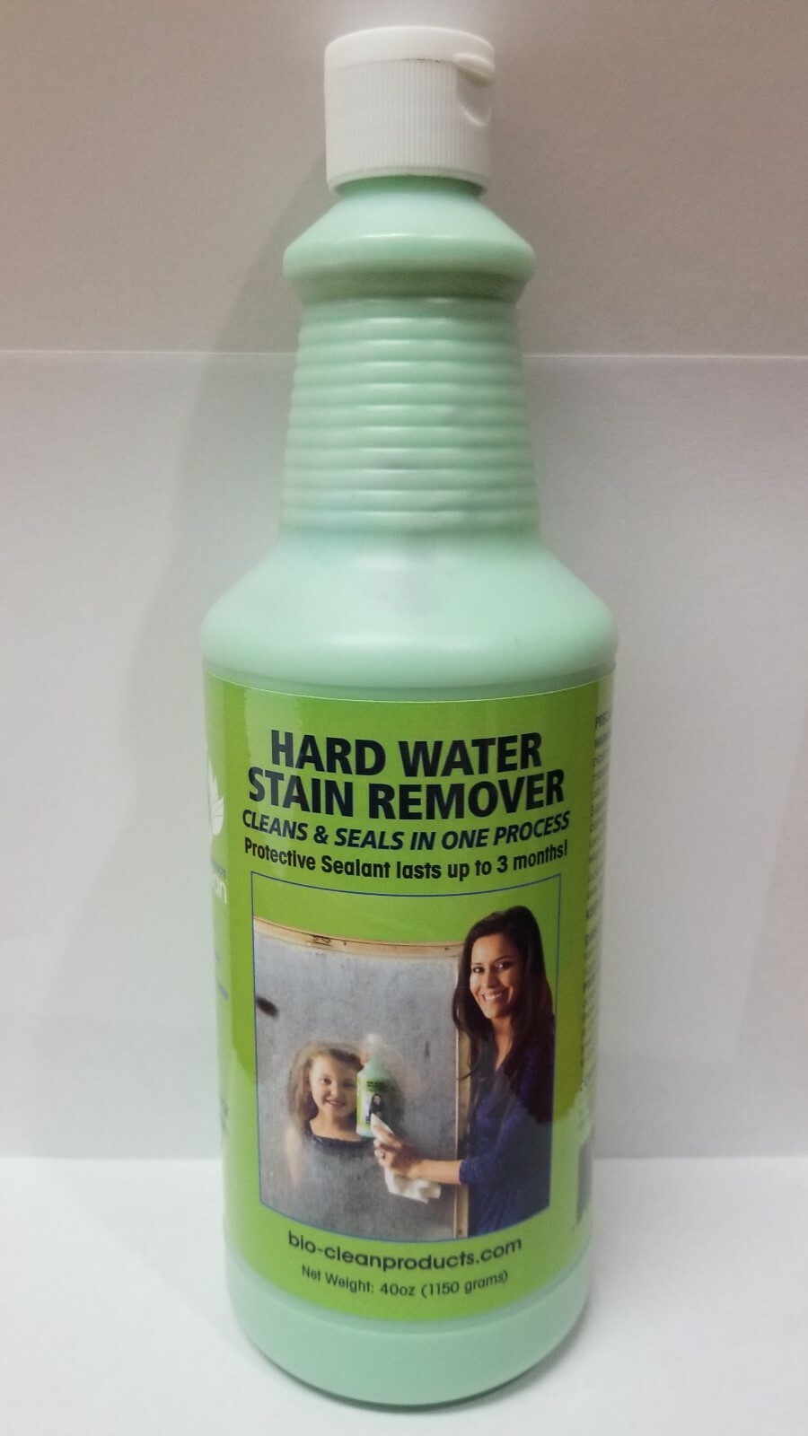 Hard Water Stain Remover Bioclean 40 oz- Cleans mold stains,Glass&Other Surfaces