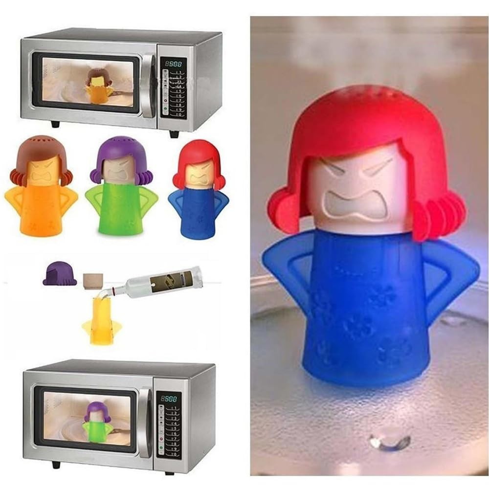Microwave Cleaner Easily Crud in Minutes .Steam Cleans with Vinegar and Water…