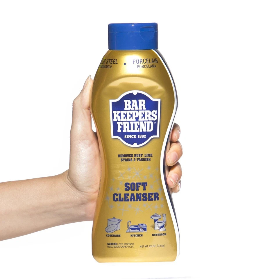 BAR KEEPERS FRIEND Soft Cleanser Liquid All-Purpose Cleaner – 26 oz