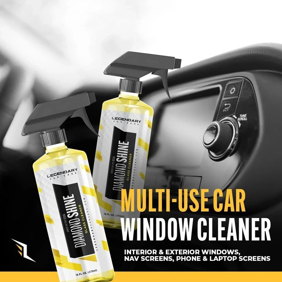 Legendary Glass Cleaner 16oz – Auto Window Cleaner Spray for Car Windows & Wi…