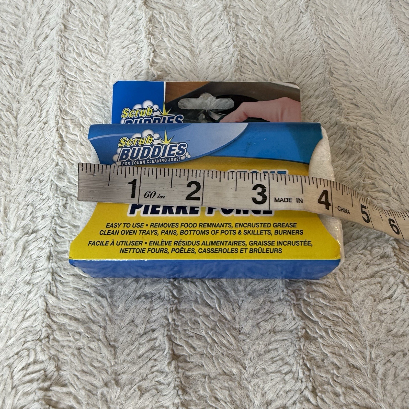 Scrub Buddies Cleaning Stone For Tough Cleaning Jobs *Wear To Package