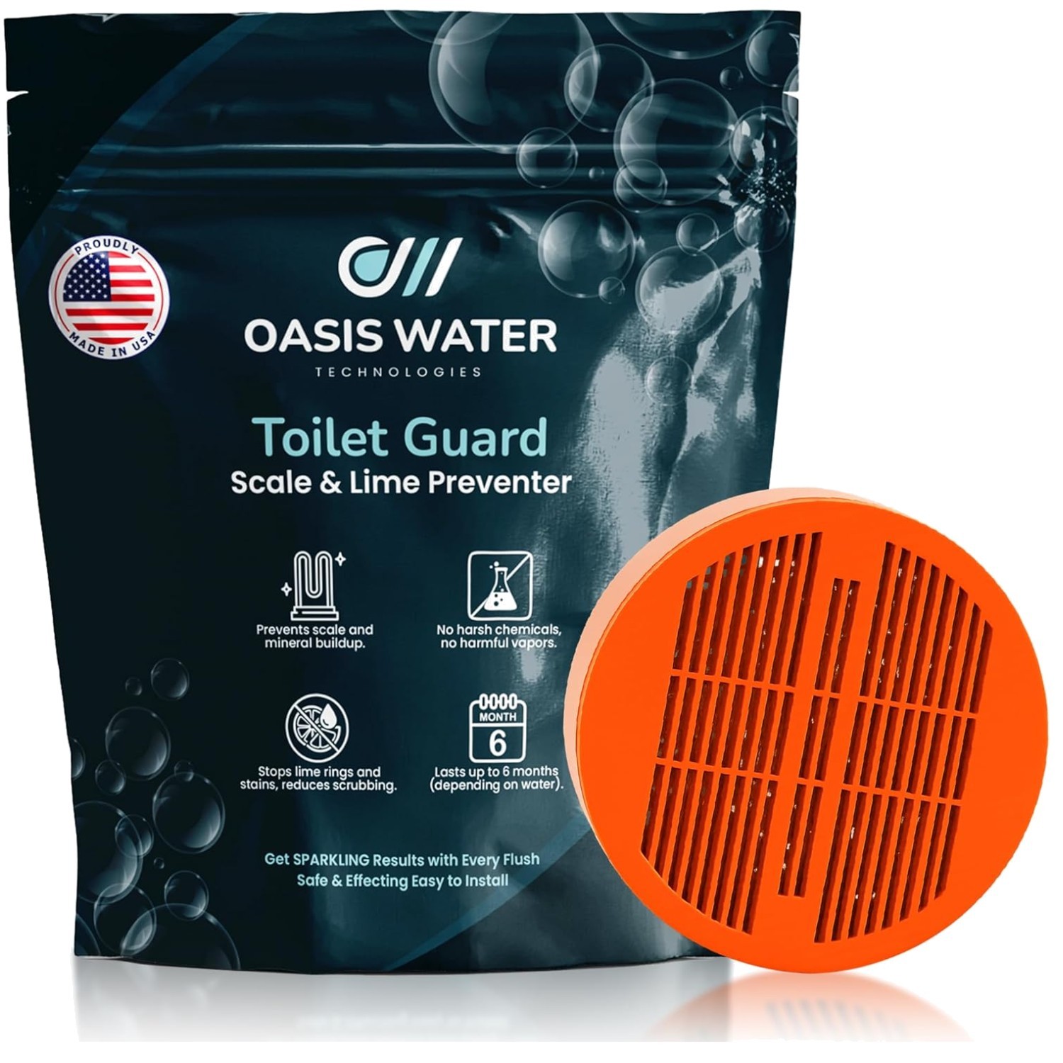 Hard Water Stain & Limescale Prevention Tablet