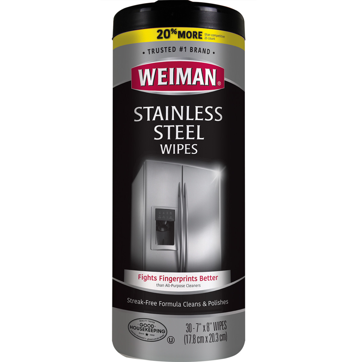 4PK WEIMAN Stainless Steel Cleaning Polishing Protecting Wipes – 30 Count BONUS