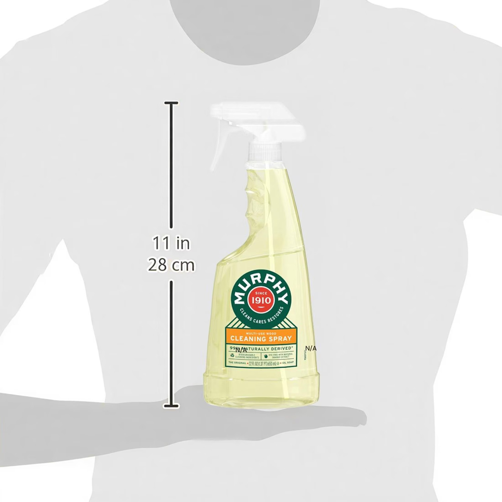 Oil Soap Wood Cleaner, Spray, 650 Ml / 22 Fl. Oz